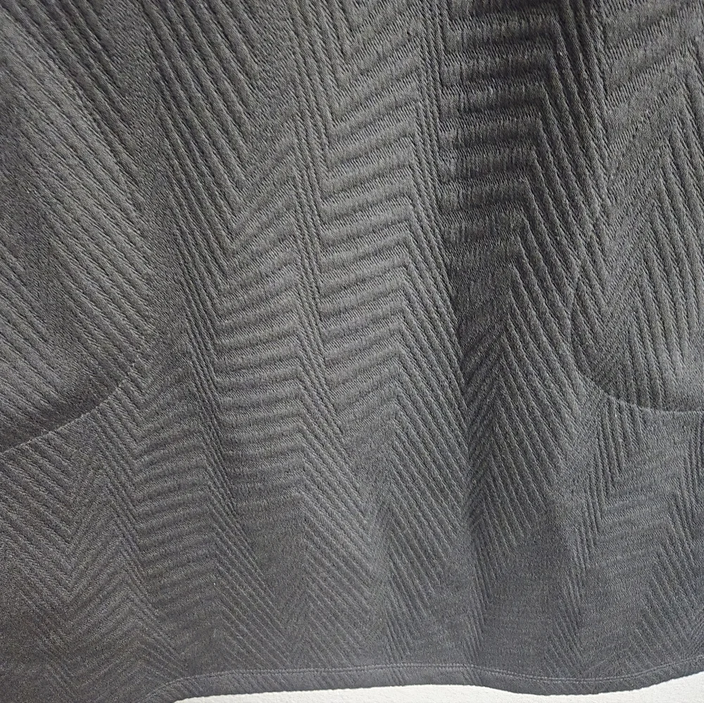 Tribal Funnel Neck Black Textured Dress Size Small - Picture 10 of 15